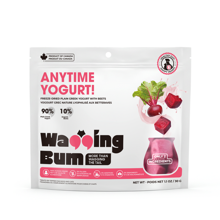 ANYTIME YOGURT! Freeze-dried Plain Greek Yogurt with Beets 30g / 1.1oz