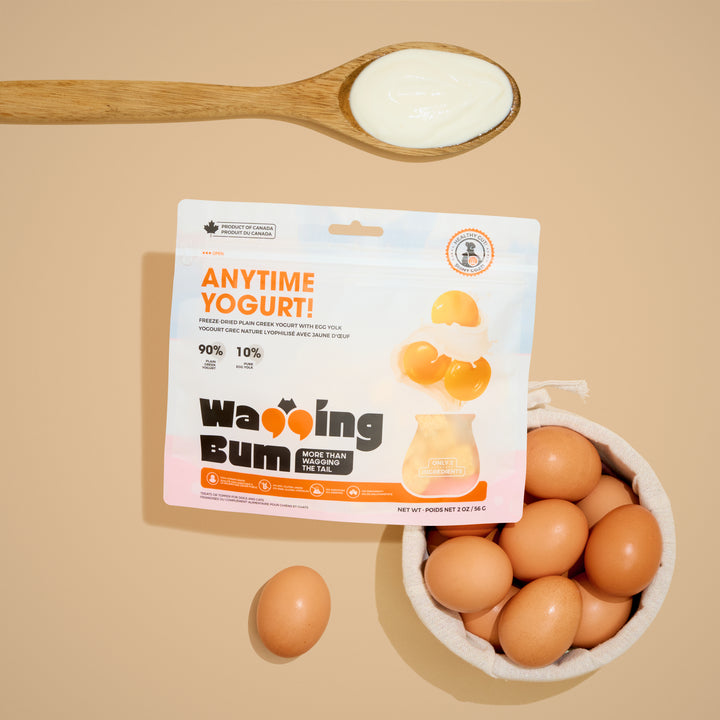 ANYTIME YOGURT! Freeze-dried Greek Yogurt with Egg Yolk